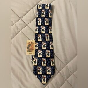 Tommy Bahama Navy Hula Girl Tie NWT